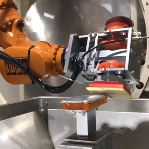 5-Inch Robotic Arm Aluminum Shell Pneumatic Sandpaper Machine Polishing Machine Robot Automated Polishing Machine