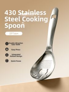 MAGIC KITCHEN | Multifunctional Baby Food Grinding Spoon 304 Stainless Steel
