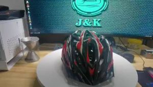 Cycling helmet one-piece bicycle folding helmet bicycle helmet men and women light helmet mountain