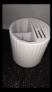 Kitchen Organizer/Rotation Cutlery Holder Spoon Fork Kitchen Organizer Chopstick Racks Bucket Utensil Storage Box/Silverware Storage