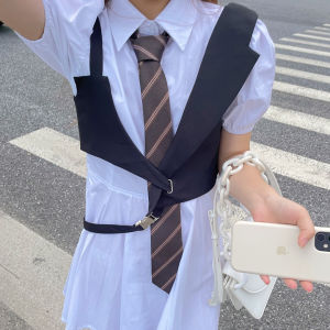 Barbie Aunt and Teenager Feel like Nun Handy Gadget Fashionable and All-Match Accessories Brown Stripes Hand Tie Free Bean Bag