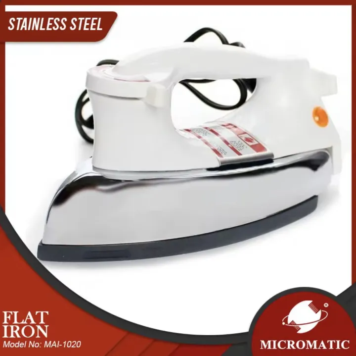 Micromatic%20MAI-1020%20Stainless%20Steel%20Flat%20Iron%20(Plancha,%20Plantsa)%20-%20Image%206