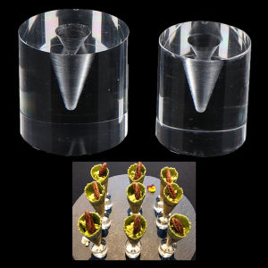 1pc Ice Cream Display Stand Shop Wedding Popcorn Sweet Cone Storage Rack Ice Cream Cone Holder