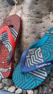 GoPro Adventure Mugello/Borneo Jk Sandal Jepit Dewasa Sendal Japit Karet Pria Cowok Ringan Modis Lentur Anti Licin Keren Sendal Jepit Size 39-43