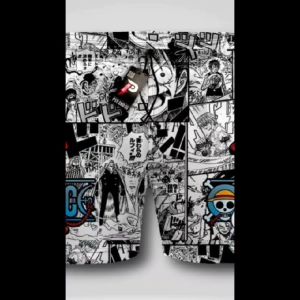 BOXER PANTAI MOTIF KARAKTER ONE PIECE TERBARU 30 DAPAT 3 PCS CELANA KOLOR PENDEK PRIA DEWASA
