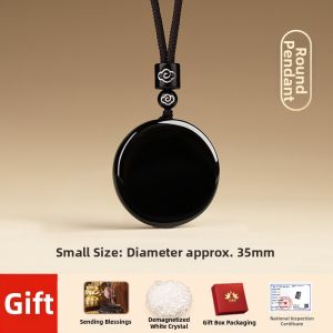 JIZHAOTANG | Black Obsidian Protection Pendant