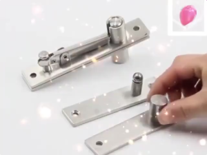 Stainless Steel Door Heavy Duty Pivot Hinge System With Mounting Screws