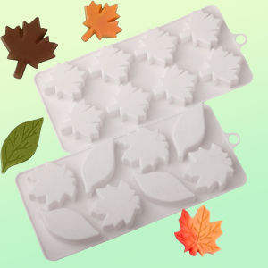Maple Leaf Chocolate Silicone Mold Leaf Mousse Cake Mold Chocolate Dessert Mold