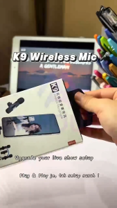 🔥Mikrofon🔥 Mikrofon Tanpa Wayar Pembatal Bunyi Mudah Alih Mikrofon Lavalier Mini Vlog Rakaman Langsung Temu Bunyi Jenis C