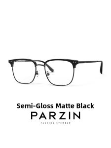 PARZIN | Elegant Business Eyeglasses for Men Frame Browline Design