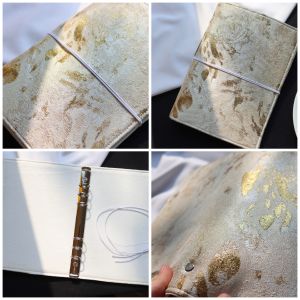 Vỏ Bìa Vải Thủ Công Real Me Natural Stone Gold Weave Cho Sổ Tay A5A6 Vỏ Bìa Sổ Tay Quà Tặng Cho Giới Trẻ Văn Nghệ Và Nhân Viên Văn Phòng