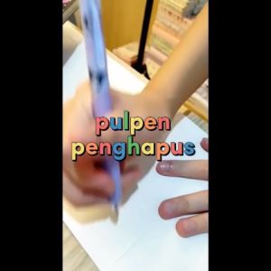 PULPEN PENGHAPUS CINNAMOROLL 1218 1850 TINTA BIRU 0.5MM | PEN TINTA BIRU | PEN PENGHAPUS | PEN CINNAMOROLL | CINAMORROL | CINAMOROL | ALAT TULIS SEKOLAH | TTD |