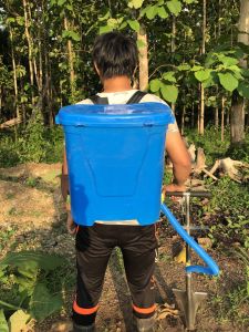 เครื่องใส่ปุ๋ย เป้ใส่ปุ๋ย เสียบใส่ปุ๋ย