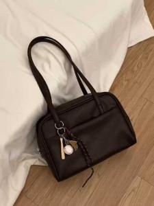 Túi Xách Boston Nữ 2025 Túi Xách Công Sở Dung Tích Lớn Túi Xách Da Mềm Túi Đeo Vai Đơn Túi Xách Thường Ngày Túi Xách Thời Trang