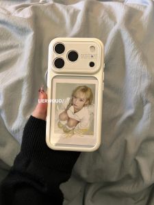 LIANGWU | Soft Tint Large Viewing Area Simple Design Transparent Phone Case