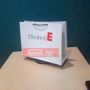 Paper Bag Elizabeth Landscape Putih 2 Sisi