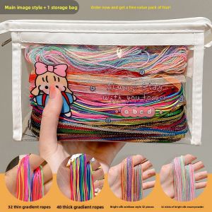 NING ZHOU | Colorful Braiding Hair Ties