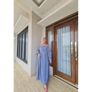 Nikita Dress Gamis Cibi Cringkle - Gamis Cibi Cringkle
