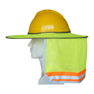 Safety Helmet Sun Visor Helmet Sun Protection Reflective Construction Site Outdoor Installation Construction Iron Steel Wire
