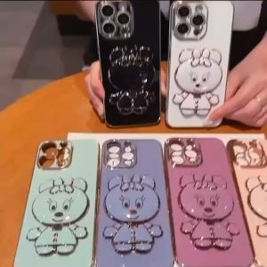 ส่งจากไทย เคส ตั้งได้  สำหรับรุ่น oppo  A96(5G) RENO 7Z  RENO8Z  RENO8T RENO8 (5G)  RENO 10 RENO 10PRO  ขาตั้ง กระจก มินนี่ น่ารัก กันกระแทก Minnie