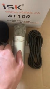 Micro Thu Âm ISK AT100 Mic hát livestream thu âm karaoke chuyên nghiệp âm thanh sống động