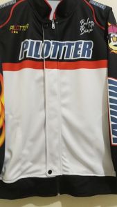 Jaket Racing Pilotter Art Smoke Gratis Stiker