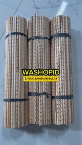 Sabuk sangkar burung 20 batang jarak 12cm lubang bor 25mm halus