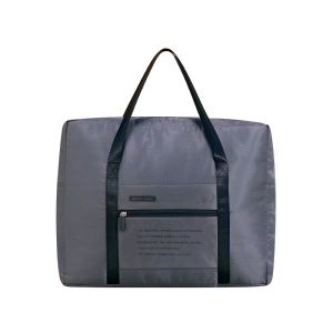 Ladies Fashionable Lightweight Travel Bag Large Capacity Durable Luggage Bag for Outgoing Trip Carry-On Bag Retro Style Foldable Polyester