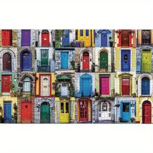 500 PCS Jigsaw Puzzle The World Gates View Puzzles Perfect for DIY Creative Fun with FamilyGift teasing Toy