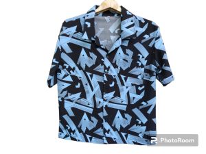 เสื้อเชิ๊ตฮาวายผ้าไหมอิตาลี B108