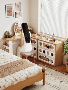 MEISD | Extendable Vanity Dresser Small Bedroom