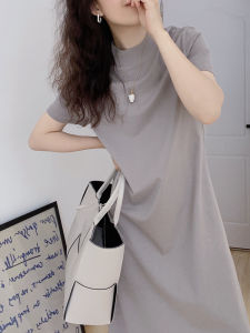 Váy Dài Màu Đen Thanh Lịch Váy Dài Đi Biển Váy Dài Ôm Sát Váy Cotton Mùa Hè Váy Chữ A Váy Dài Thường Ngày Váy Dài Cạp Cao