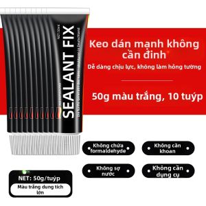 LECAN | Keo Dán Không Cần Đinh Ốc Mạnh Cho Tường Gạch & Cấu Trúc Kính Khô Nhanh Chống Thấm Nước
