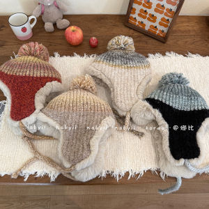 Nabi] Northeast China Ushanka Thickened Fleece-lined Warm Hat Earmuffs Hat Cycling Winter Antifreeze Heavy Weight Plush Bonnet