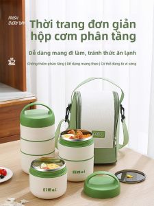 YOULUNMEI | Hộp Cơm Bằng Inox Cách Nhiệt Đa Năng 3 Tầng