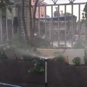 10pcs Sprinkler 360 Sprayer 1/2 inci Thread Head untuk Pertanian Penyiram Tanaman Halaman Kincir Air