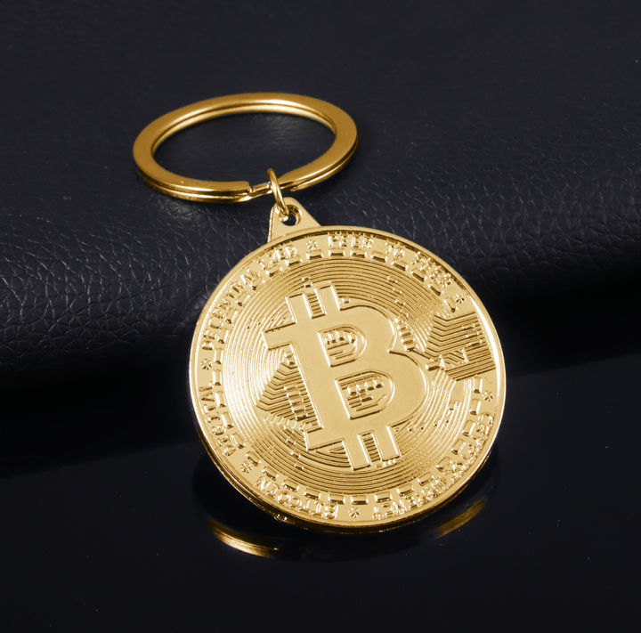 2025 ใหม่ล่าสุด Bitcoin พวงกุญแจวงดนตรีพวงกุญแจจี้ผู้หญิงและผู้ชายคอลเลกชันเครื่องประดับของขวัญ
