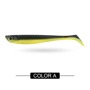 RoseWood 5.5cm 8cm 9.5cm Paddle Tail Soft Swimbait Fishing Lure Wobbler Shad Bass Fake Fish For Trout Walleye Crappie Jig Head