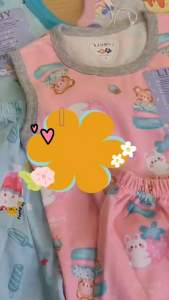 LIBBY LOVELY CAKE - SETELAN PANJANG LIBBY - SETELAN PENDEK LIBBY - SETELAN PENDEK CELANA PANJANG - SINGLET ANAK LIBBY - BAJU ANAK