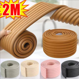 2M Baby Safety Anti Collision Strip / Self Adhesive Edge Corner Protector Strips / Thickened Foam Wall Stickers for Home Deocr