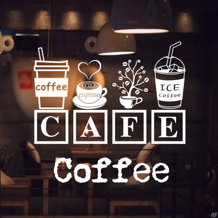 Coffee Cup European-Style Casual Restaurant Creative Wall Decoration ...