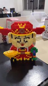 [Hoàn tiền 10%]Thiên thần và Ác Quỷ lắp ráp ghép hình mini đồ chơi nhân vật truyện mini