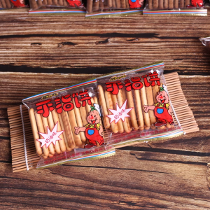 MGOODS Finger Biscuit Chocolate Butter Flavor Kids Snack Biscuits Childhood Casual Nostalgic Satisfy the Appetite Snacks