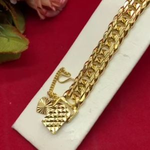 สร้อยข้อมือทองเลสแบนตัอลาย ความยาว 7.7 นิ้ว ชุบทอง เลสก้างปลา งานสวย ใช้ได้ทุกโอกาส ข้อมือแหชั่น พร้อมส่ง