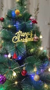 【READY】 60/90cm POHON Natal PAKET LENGKAP Beserta Aksesoris/POHON NATAL PORTABLE / CHRISTMAS TREE /Dikemas dalam kotak kardus