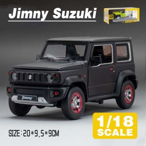 LEO 1:18 Suzuki jimny SUV Metal Diecast Alloy Toy Car Model Trucks For Kids Toys Vehicles Hobbies Collection