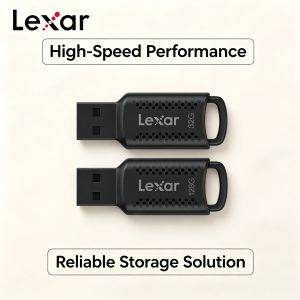 Lexar | Lexar USB Flash Drive V400 USB 3.2 Pen Drive 32GB 64GB 128GB Black Memory Stick Original Flash U Disk for Computer Pro Max Ultra