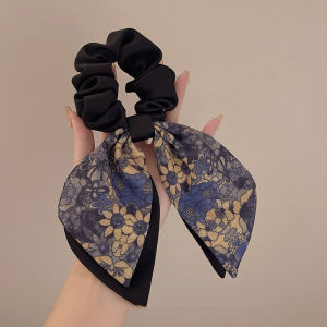 New Fashion Broken Flower Ribbon Hair Rope Bow Headbands Women Korean Hair Band Hair Rope Hair Accessories