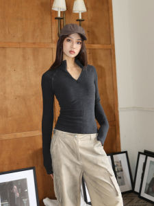 audwyn | Warm Turtleneck Tight Long Sleeve Top
