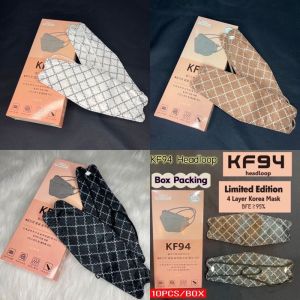 DR.PLUS KF94 Headloop 3D Fish Mouth Face Mask Hijab FaceMask Disposable Earloop 4ply Mask KF94 Headloop Mask mask kf94